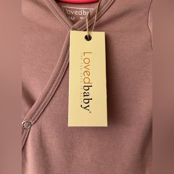 Loved Baby Organic Kimono Onesie - Picture 4 of 4